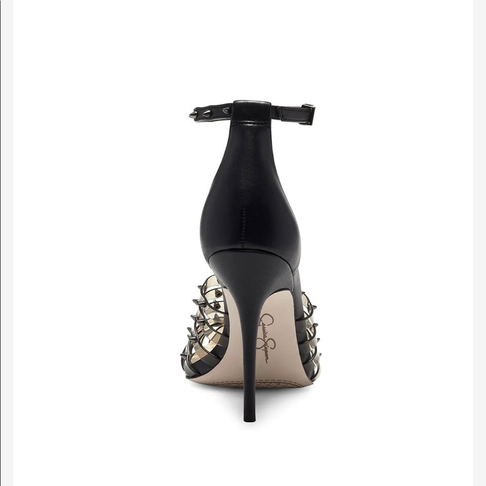 Jessica Simpson “Westah” Studded High Heel Pumps – Smoke (Size 9) - Picture 4 of 7